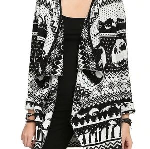 Jack Skellington Fair Isle Flyaway Cardigan
